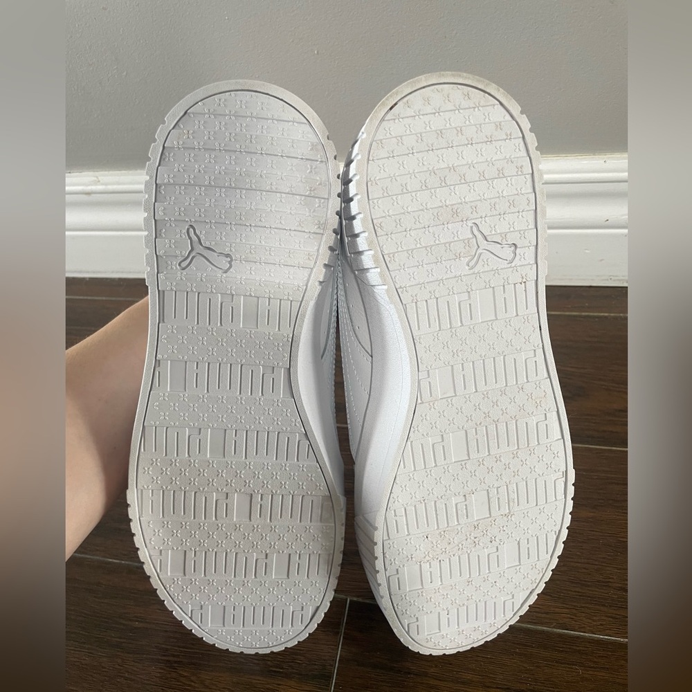 Puma Carina 2.0 White Sneakers - Picture 3 of 4